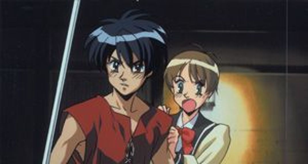 Ein Klassiker: Erdenmädchen Hitomi und Gaia-Prinz Van in "The Vision of Escaflowne"