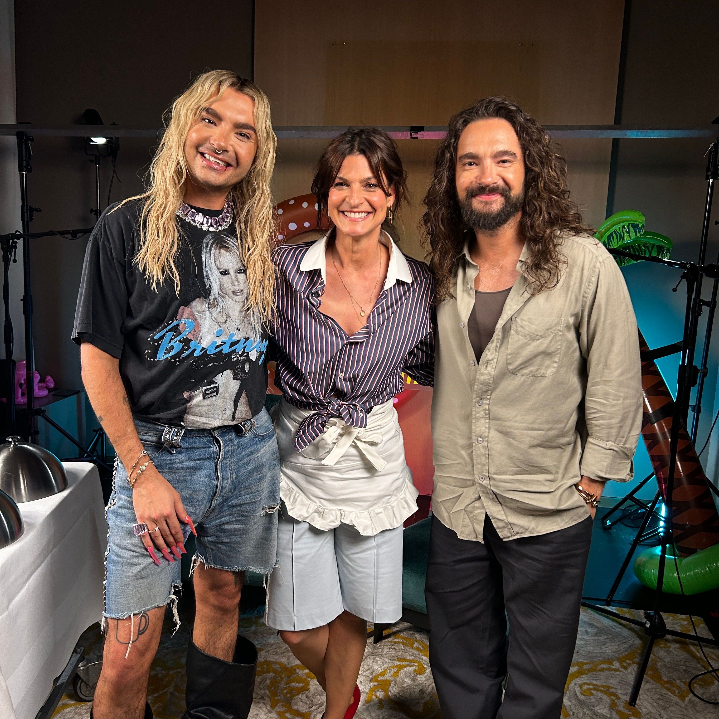 Bill und Tom im Interview mit Marlene Lufen