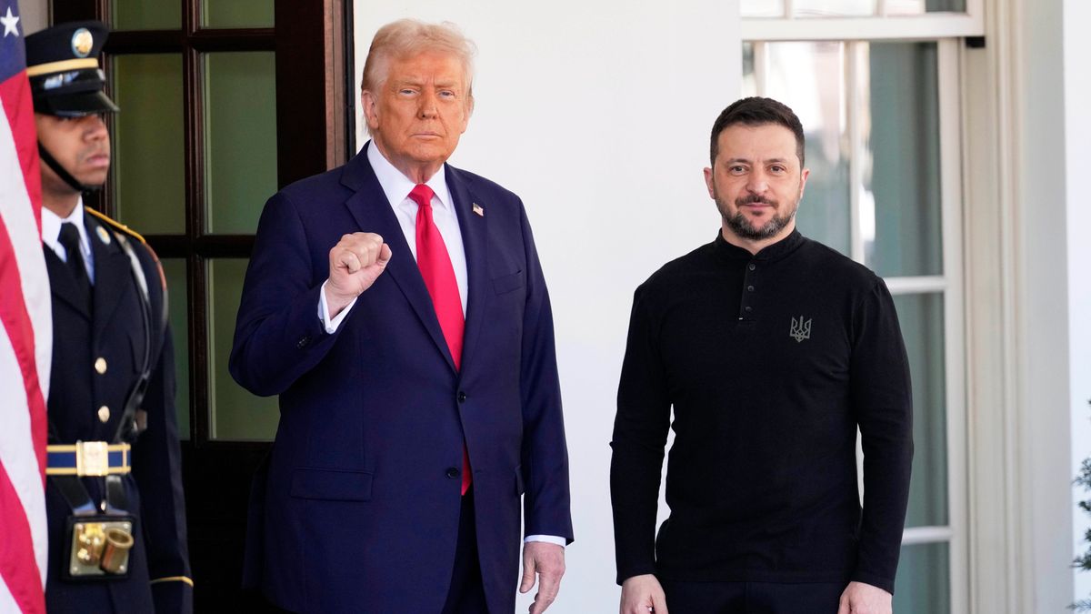 Sorge vor neuem Eklat: Die britische Regierung gibt dem ukrainischen Präsidenten Selenskyj Tipps für seinen Besuch bei US-Präsident Trump mit auf den Weg. 