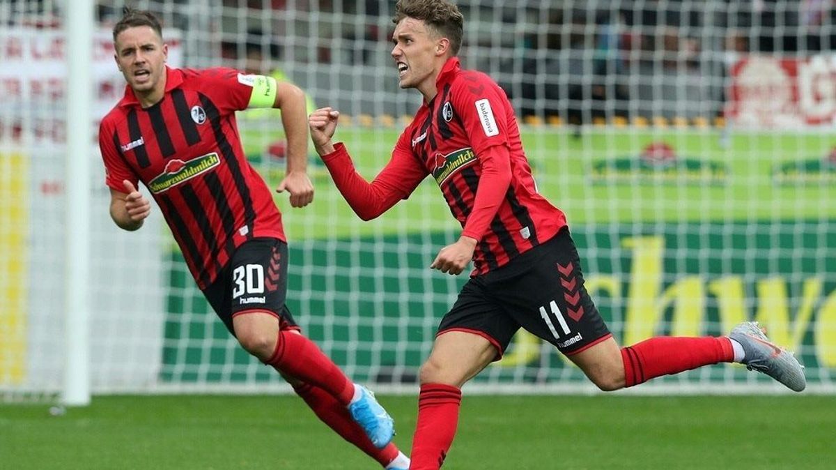 Waldschmidt schießt Freiburg zum Sieg gegen Hoffenheim