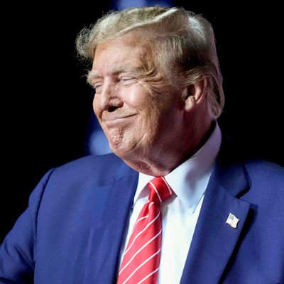 Donald Trump bei einer Wahlkampfveranstaltung am 9. März 2024. 