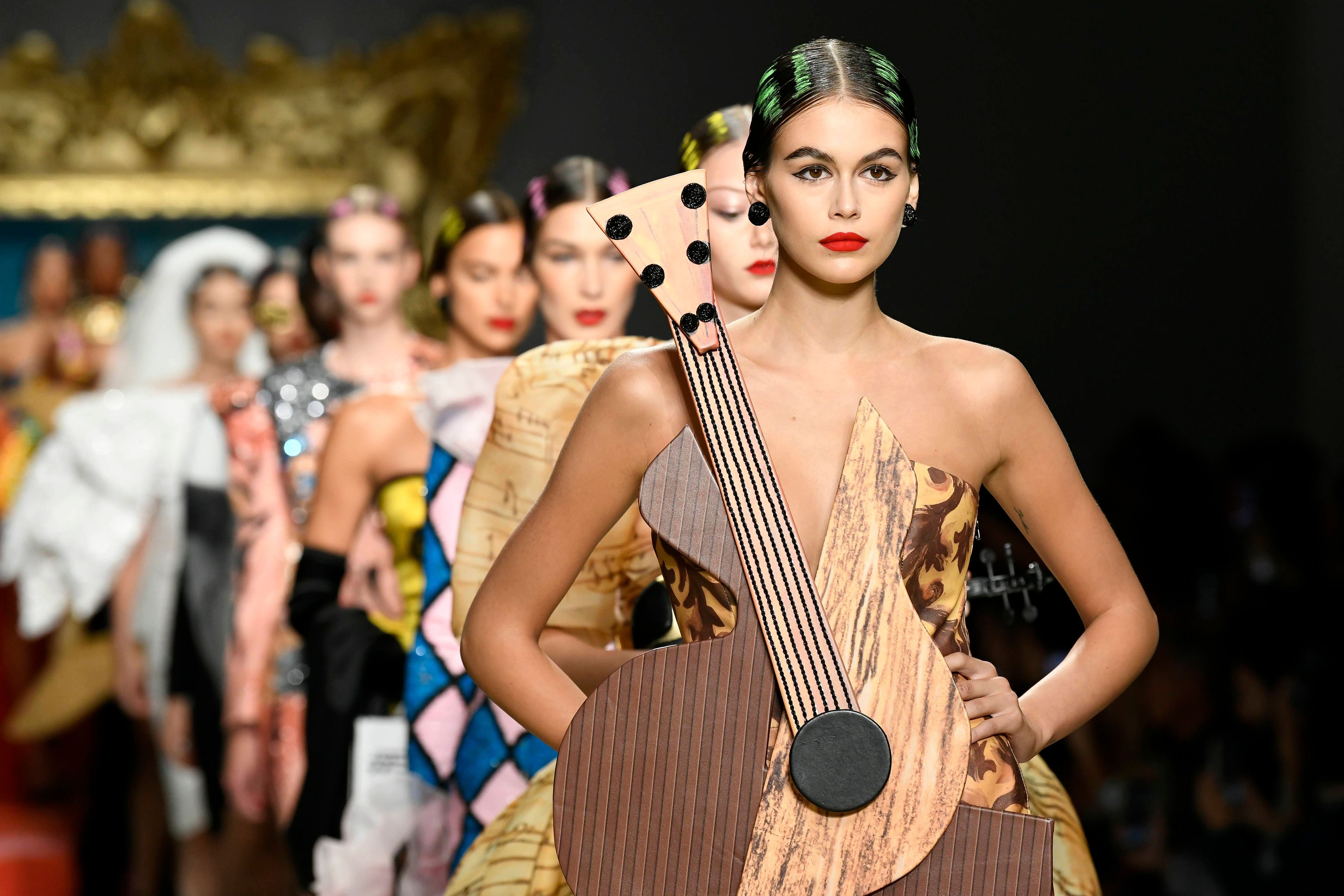 Der MOSCHINO Runway auf der Milan Fashion Week 2019