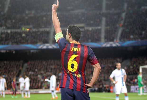 
                <strong>Seine Bilanz</strong><br>
                Xavis Karriere in Zahlen: 504 Spiele (alle für Barcelona), 58 Tore. Für die Nationalmannschaft absolvierte er 134 Partien und erzielte elf Treffer. 28 Titel holte er mit Barca und Spanien. Es könnten sogar noch zwei mehr werden (Champions League, spanischer Pokal).
              