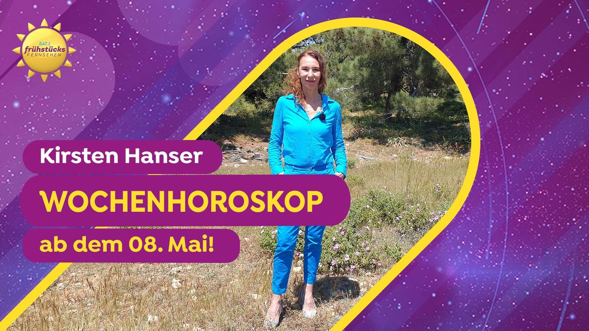 Wochenhoroskop ab dem 8. Mai 2023