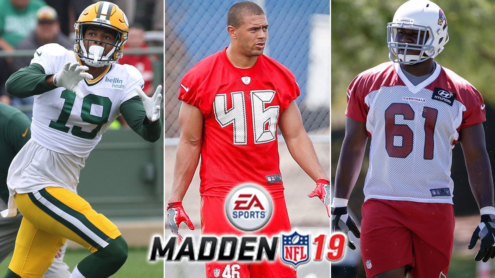 
                <strong>Madden NFL 19: Die Werte der deutschen NFL-Spieler</strong><br>
                Seit dem 10. August ist das neue Madden NFL 19 auf dem Markt. ran.de präsentiert euch die Werte der deutschen NFL-Profis. Eric Nzeocha (Tampa Bay Buccaneers), Christopher Ezeala (Baltimore Ravens) und Kasim Edebali (Chicago Bears) haben bisher noch keine Bewertungen erhalten. Diese erfahrt ihr natürlich von uns, sobald sie veröffentlicht sind.
              