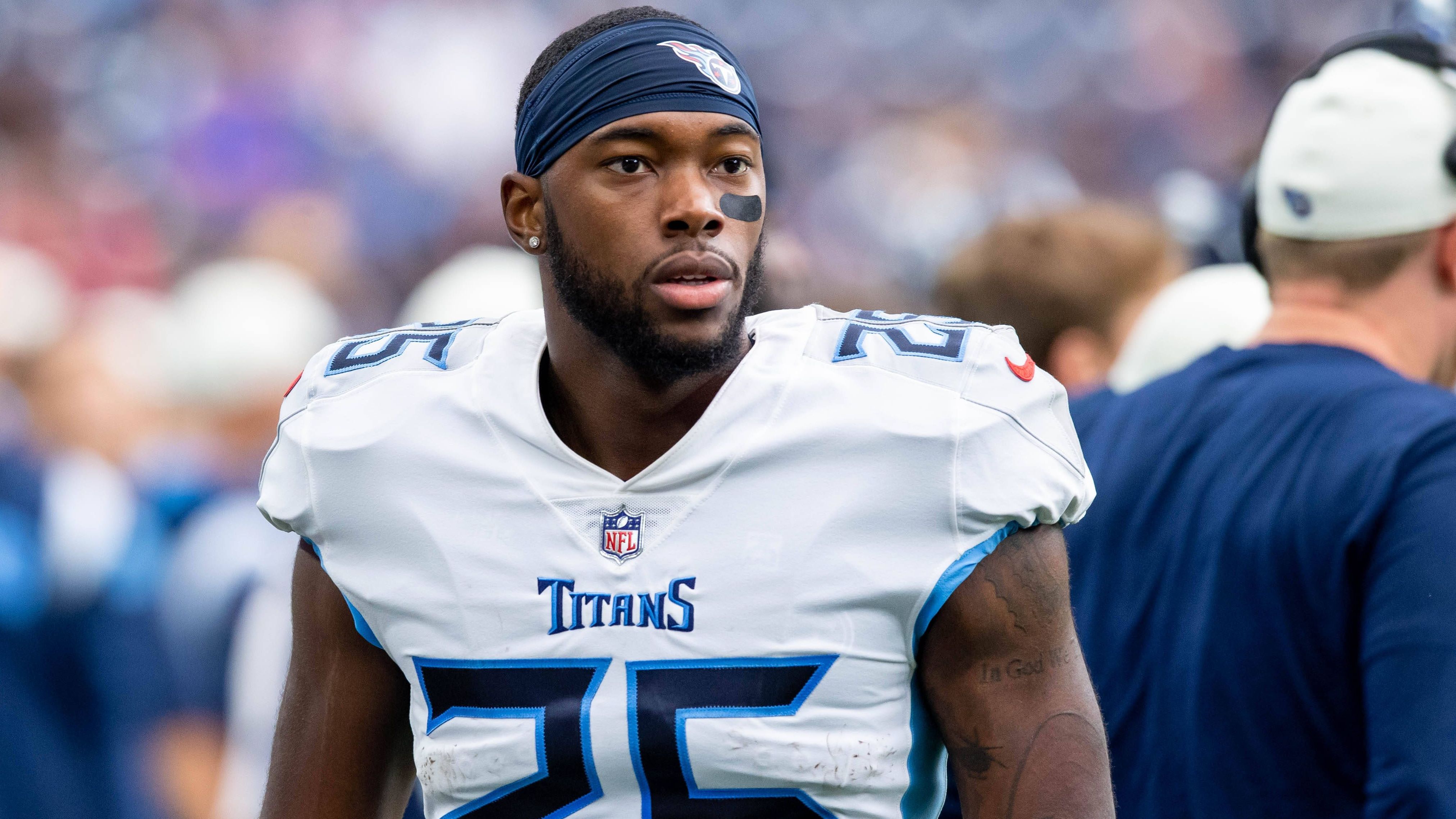 <strong>Platz 24 (geteilt): Tennessee Titans</strong><br>Spieler-Verhaftungen seit 2015: 5<br>Im Bild: Hassan Haskins