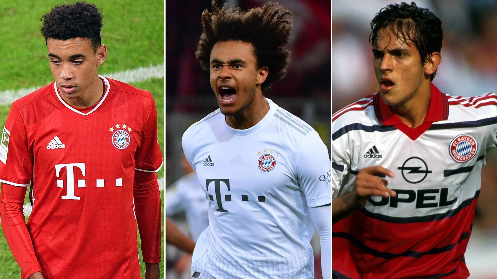 
                <strong>Top 10: Die jüngsten Bundesliga-Torschützen des FC Bayern München</strong><br>
                Beim FC Bayern München konnte sich Jamal Musiala (li.) zuletzt gegen Schalke mit 17 Jahren erstmals in die Bundesliga-Torschützenlisten eintragen. Damit ist der Deutsch-Engländer nun der jüngste Bundesliga-Torschütze beim deutschen Rekordmeister. Er löst nach über 20 Jahren Ex-Bayern-Star Roque Santa Cruz in dieser Kategorie ab. ran.de zeigt die Top 10. (Stand: 19. September 2020/Quelle: transfermarkt.de)
              