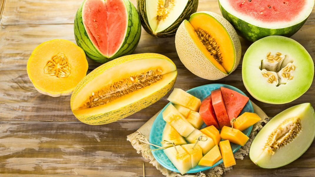Melonen verleihen deinen Gerichten eine sommerlich frische Note.