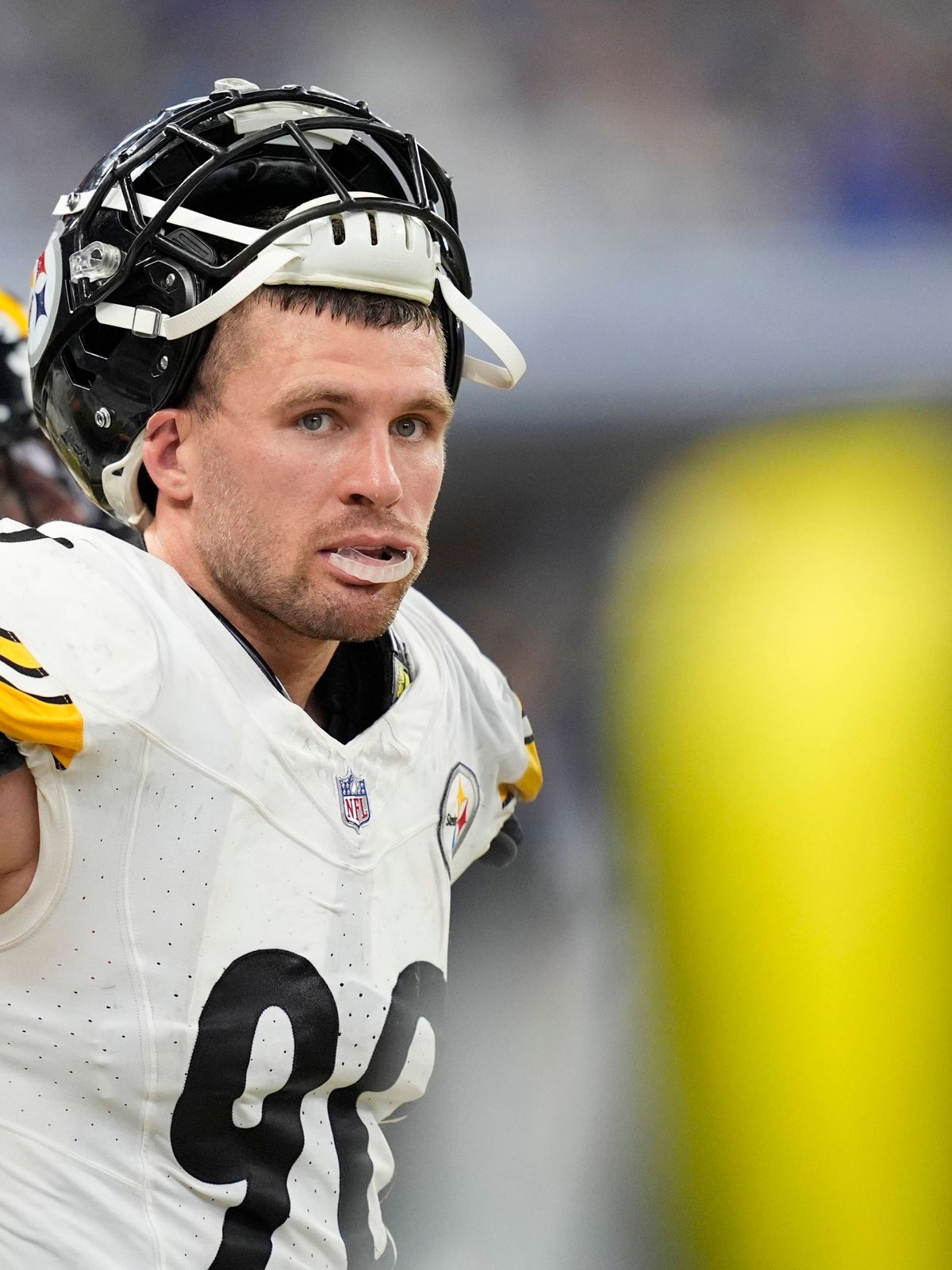 September 29, 2024, Indianapolis, Indiana, USA: September 29, 2024: T.J. Watt 90 during the Pittsburgh Steelers vs Indianapolis Colts at Lucas Oil Stadium in Indianapolis IN. Brook Ward Apparent Me...
