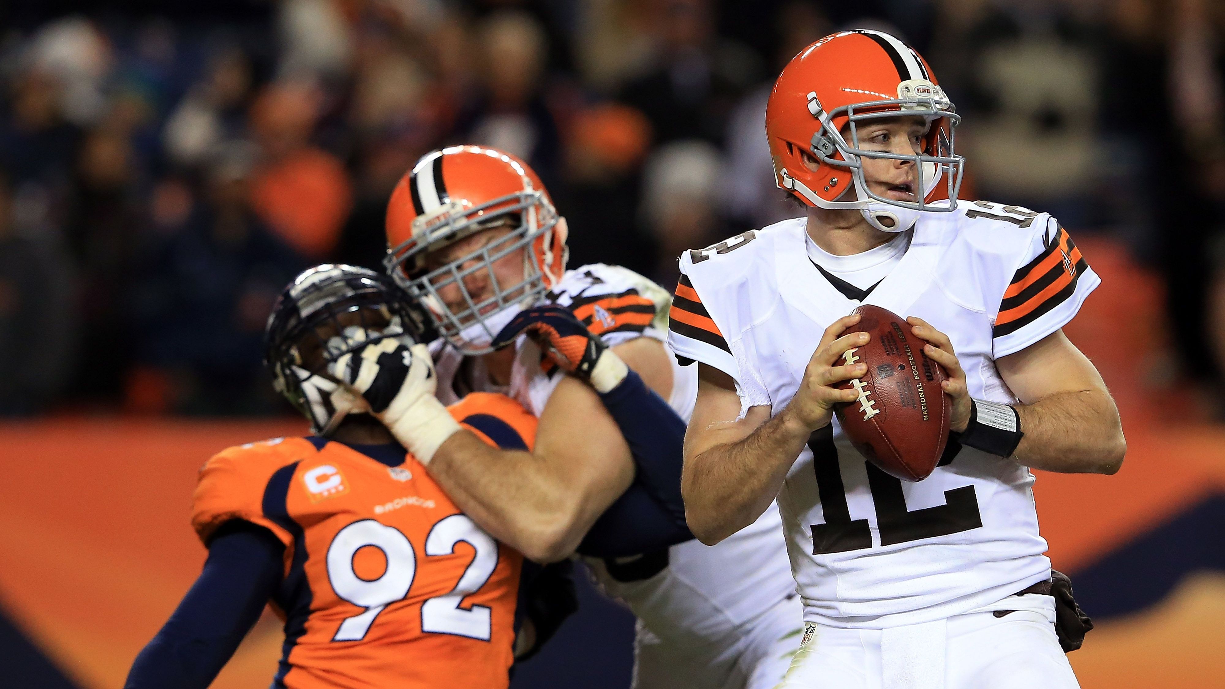 <strong>Colt McCoy</strong><br>Zeitraum: 2010-2011<br>Spiele: 21<br>Record: 6-15