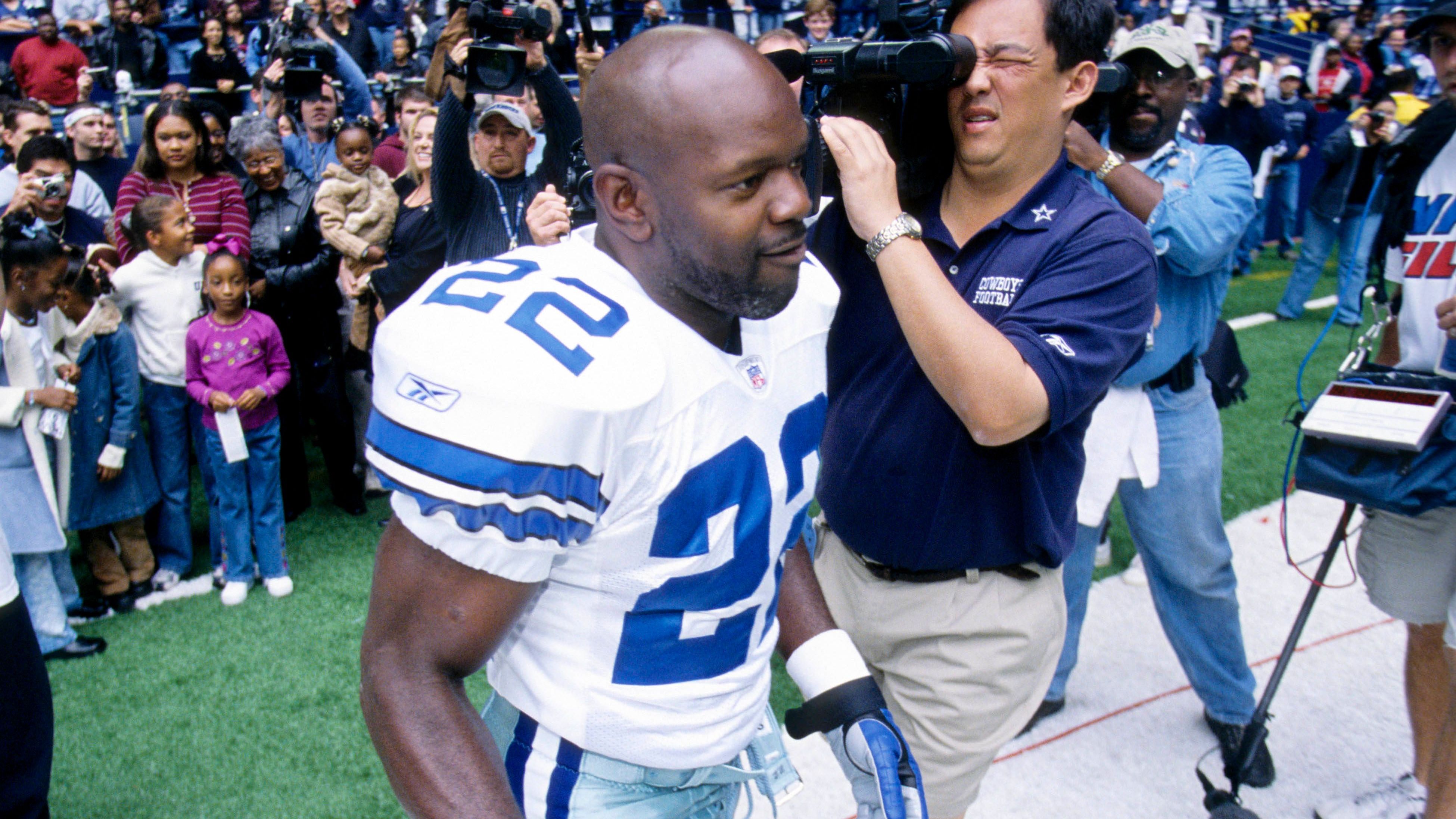 <strong>12. Platz: Emmitt Smith – 56,28 Millionen Dollar</strong><br>- Saisons aktiv: 1990–2004<br>- Teams: Dallas Cowboys, Arizona Cardinals