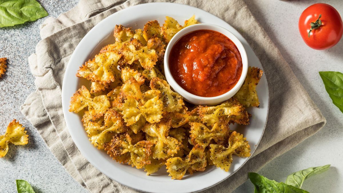Pasta Chips aus dem Airfryer