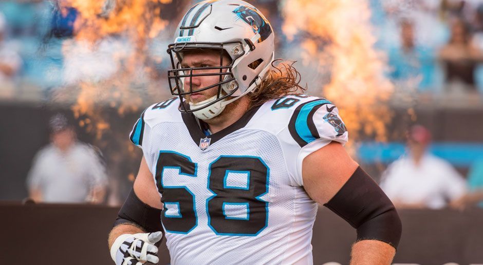 
                <strong>Left Guard: Andrew Norwell (Carolina Panthers)</strong><br>
                seit 2014 in der NFL (erste Nominierung für das All Pro First Team)All Pro Second Team: Rodger Saffold (Los Angeles Rams)
              