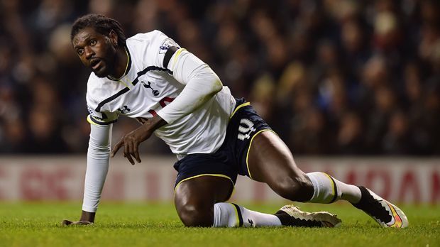
                <strong>Emmanuel Adebayor</strong><br>
                Emmanuel Adebayor: Die Premier League hat Mittelstürmer Adebayor zurück! Der 31-Jährige spielte zuletzt für Tottenham Hotspur, war aber seit September 2015 vereinslos. Nun schnappt ihn sich Crystal Palace - zumindest bis zum Saisonende. 
              