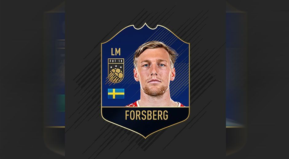 
                <strong>﻿Emil Forsberg</strong><br>
                Mittelfeld: Emil Forsberg (RB Leipzig)
              