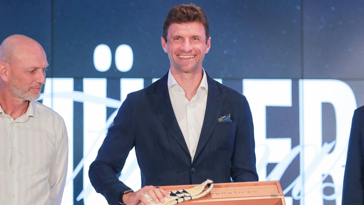 Bedankt sich bayerisch: Thomas Müller