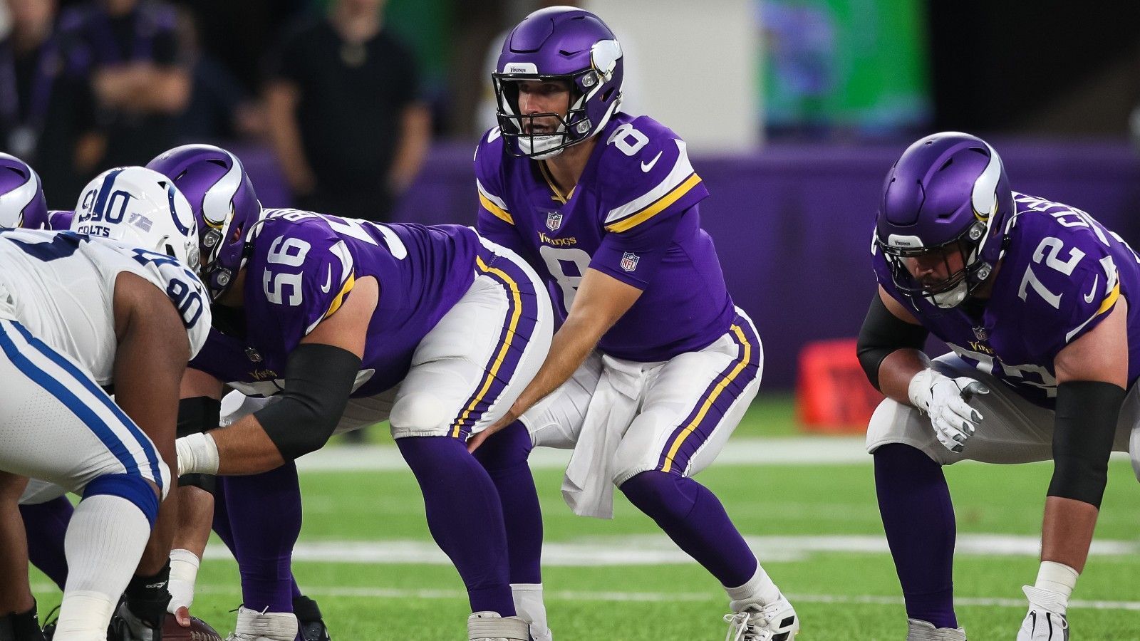
                <strong>Geteilter 14. Platz: Kirk Cousins</strong><br>
                &#x2022; Team: Minnesota Vikings -<br>&#x2022; Quote: +4.100 (bei einem Einsatz von 100 US-Dollar gewinnt man 4.200 US-Dollar) -<br>&#x2022; Passing Yards 2020: 4.265 (8. Platz)<br>
              