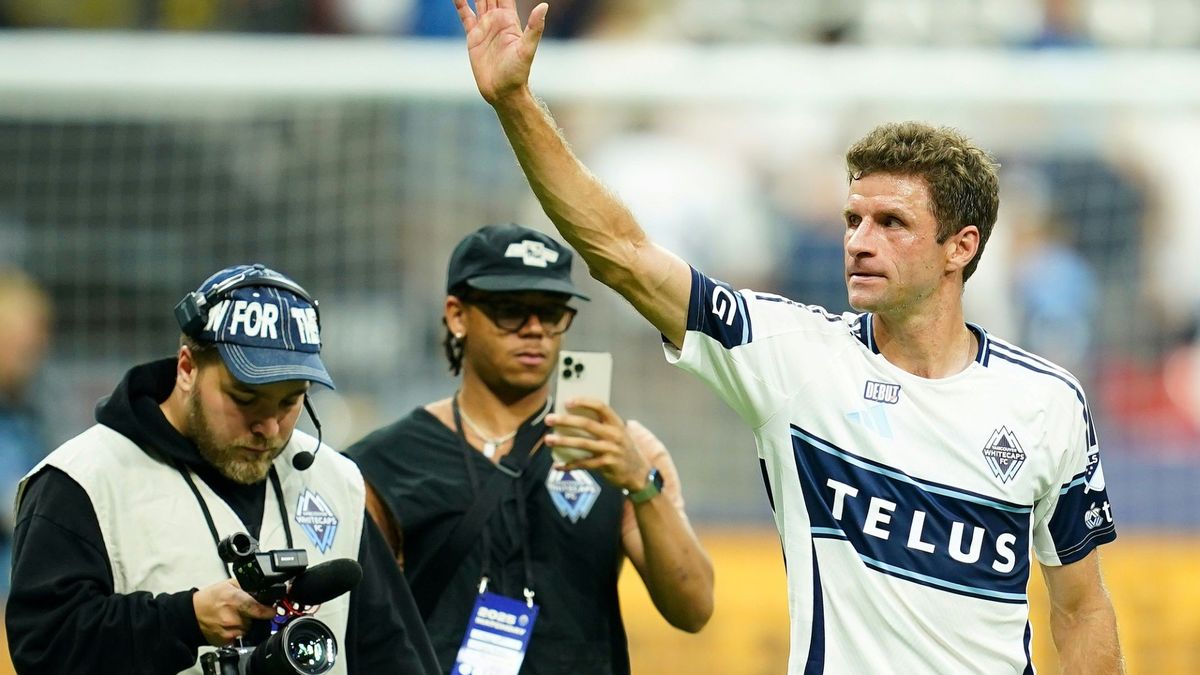 Debüt für Vancouver: Thomas Müller