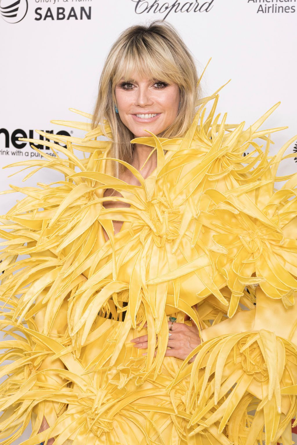 Bei Elton Johns Oscar Party 2023 Mit Diesem Kleid Zieht Heidi Klum Die Blicke Auf Sich 3786