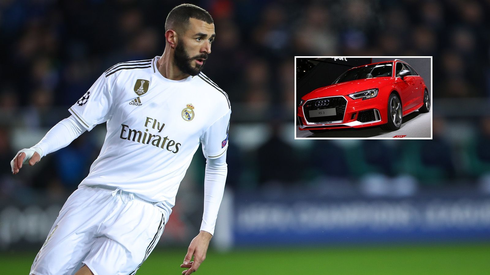 
                <strong>Karim Benzema</strong><br>
                Modell: RS 3 Sportback TFSI quattro S tronic, Farbe: Glacier White, Preis: 67.310 Euro
              