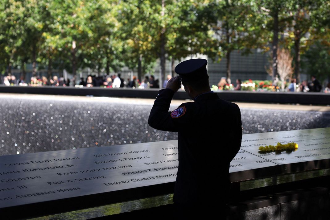 Am 11. September wird in New York traditionell der Opfer des Terroranschlags gedacht.
