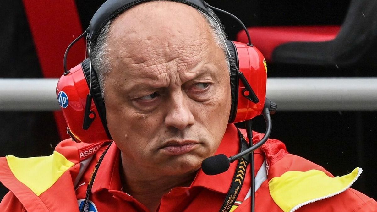 Ferrari-Teamchef Frederic Vasseur beim Formel-1-Rennen in Kanada 2024
