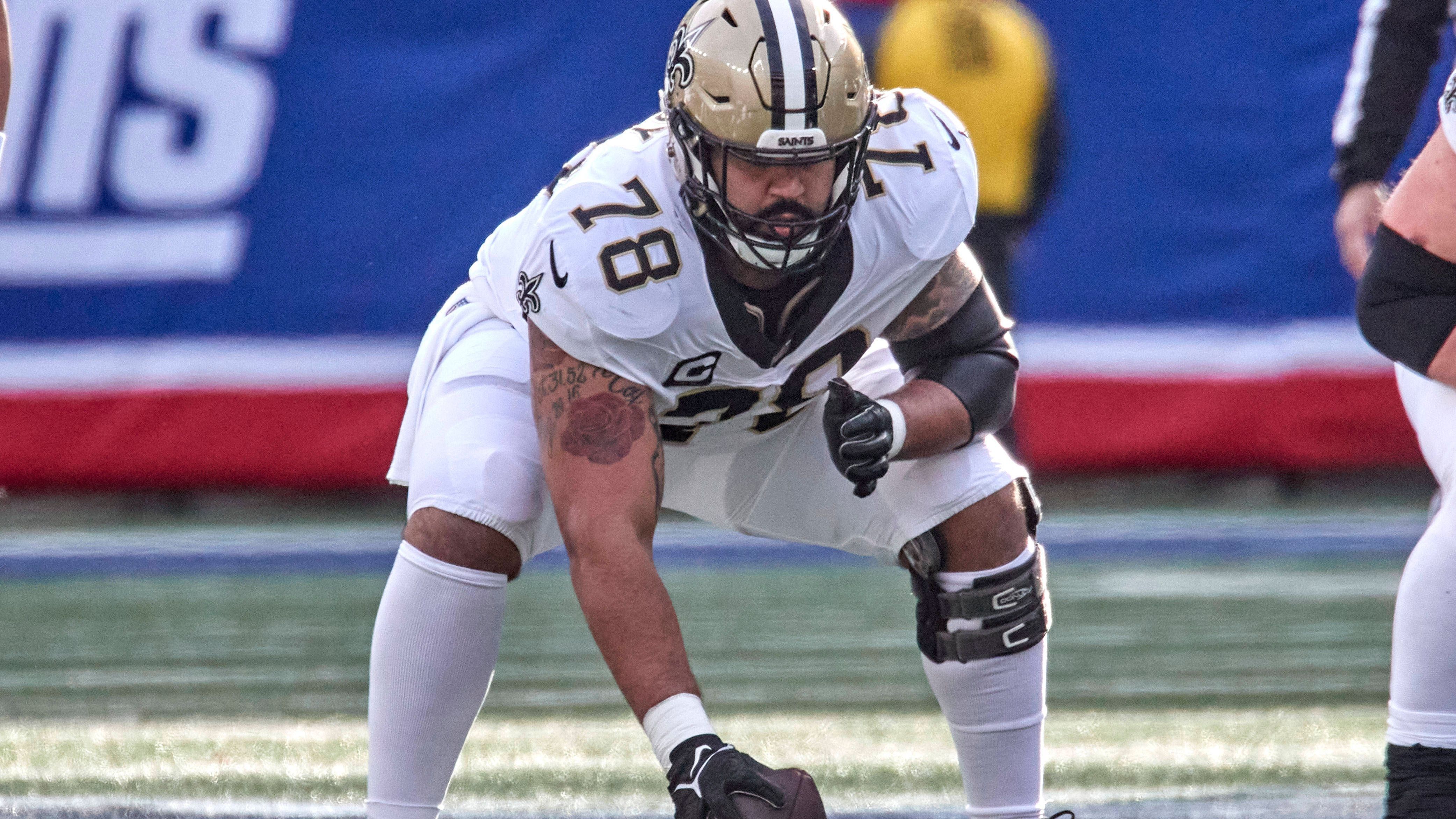 <strong>1 Pro Bowler: New Orleans Saints</strong><br>Erik McCoy (Center)