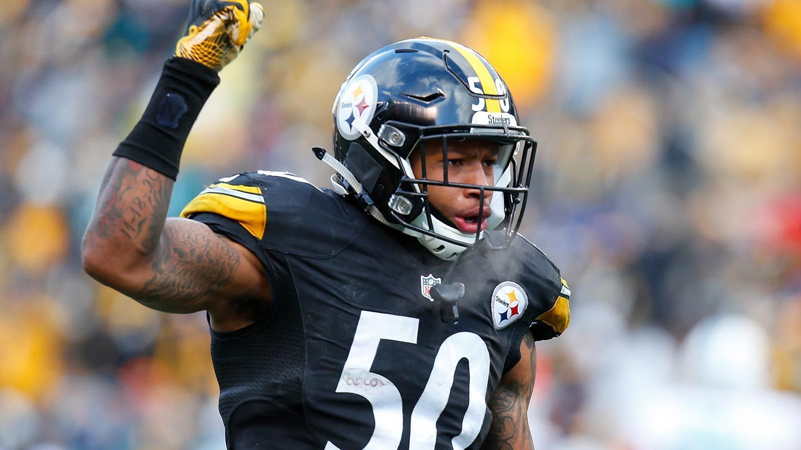 
                <strong>Ryan Shazier (Pittsburgh Steelers)</strong><br>
                Draftposition: Runde 1/Pick 15 (2014) -Spiele: 46 -Wichtigste Statistiken: 202 Tackles, sieben Sacks, sieben Interceptions -Auszeichnungen/Erfolge: Pro Bowl (2016, 2017)
              