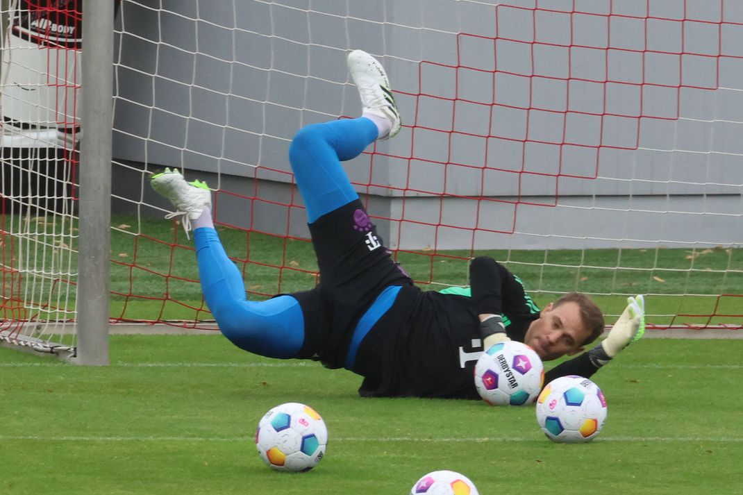 Manuel Neuer arbeitet an seinem Comeback