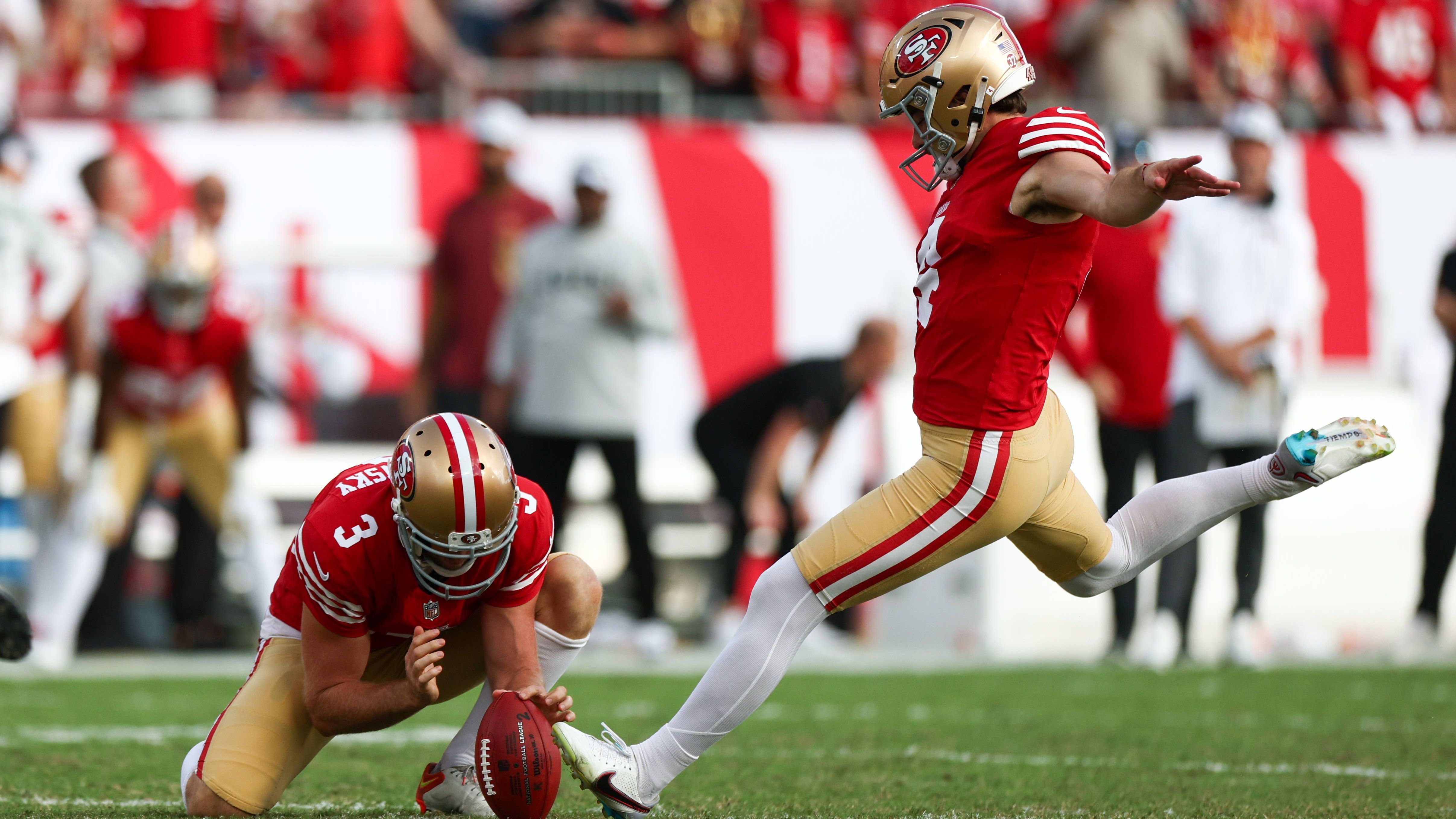 <strong>San Francisco 49ers</strong> <br>Starter: Jake Moody (Bild)