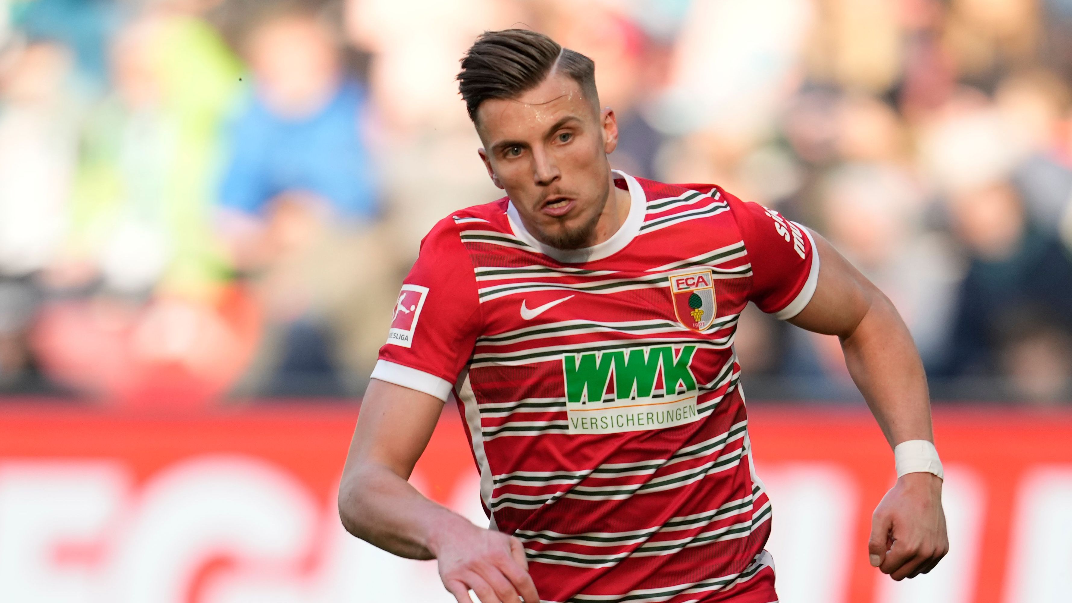 <strong>FC Augsburg</strong><br>Kickbase: Ermedin Demirovic (11.551.503)<br>Comunio: Mergim Berisha (6.580.000)<br>ran Bundesliga Manager: Mergim Berisha (10.000.000)