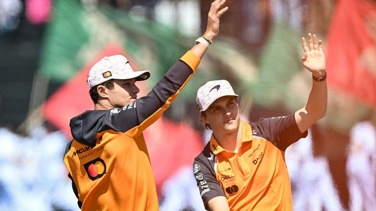 Weiter freie Fahrt für beide: Norris (l.) und Piastri