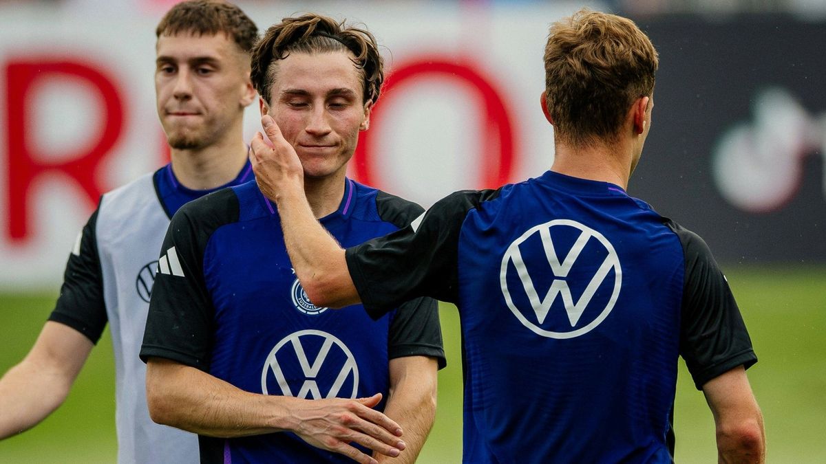 Reitz und Kimmich beim DFB-Team im Mai 2024