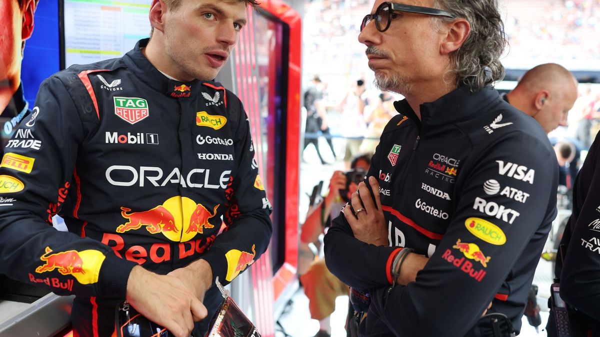 Max Verstappen und Laurent Mekies werden wohl auch 2026 zusammenarbeiten
