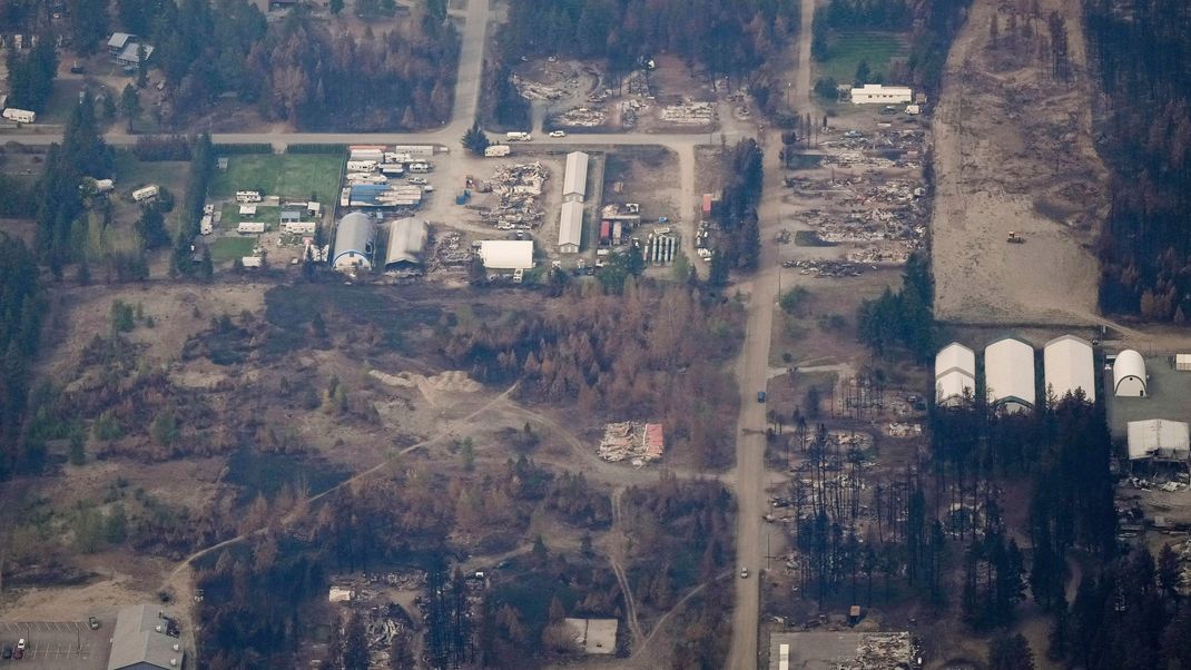 Die Waldbrände in Kanada sind im Jahr 2023 für rund 27 Prozent der weltweiten Kohlenstoff-Emissionen verantwortlich.