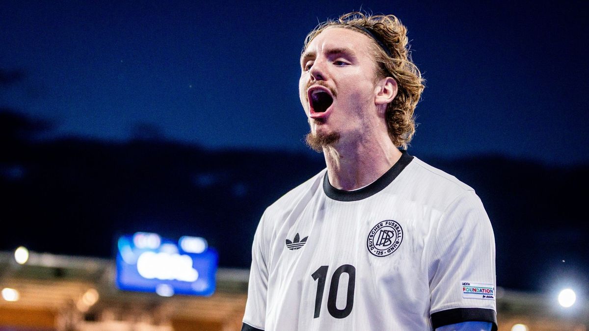 Nick Woltemade bei der U21-EM