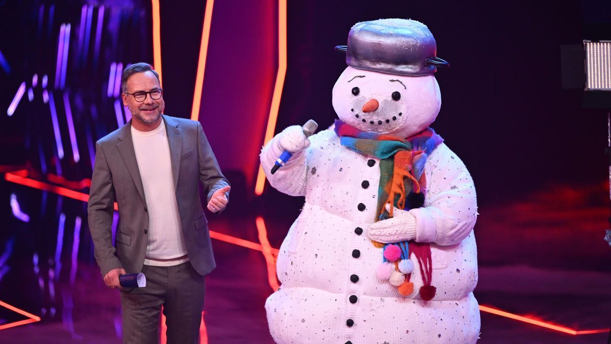 "The Masked Singer", Staffel 11, Folge 2, Matthias Opdenhövel, der Schneemann