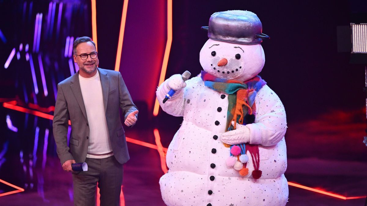 "The Masked Singer", Staffel 11, Folge 2, Matthias Opdenhövel, der Schneemann