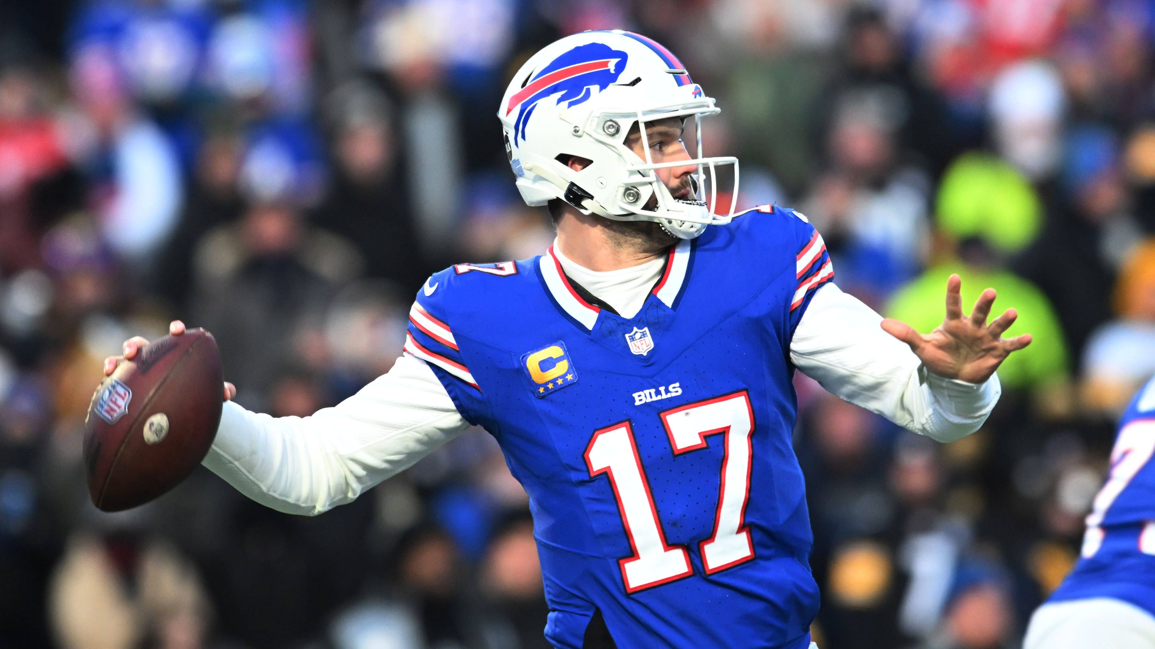 <strong>Josh Allen (Buffalo Bills)</strong><br>Position: Quarterback<br>Award: Most Valuable Player<br>Quote: +150