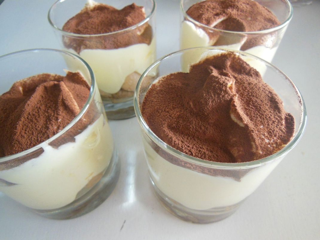 Ein Tiramisu ohne Alkohol und Kaffee ist ein Genuss für die gesamte Familie.