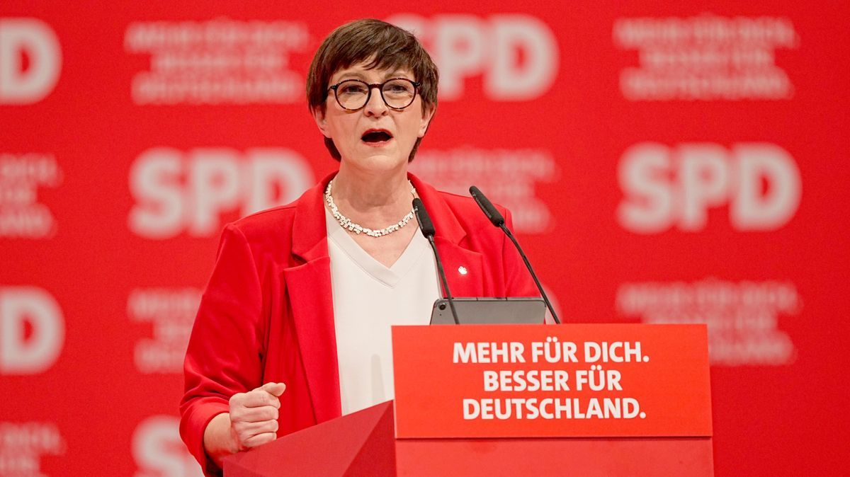 SPD-Chefin Esken zweifelt an Stabilität der CDU-Brandmauer.