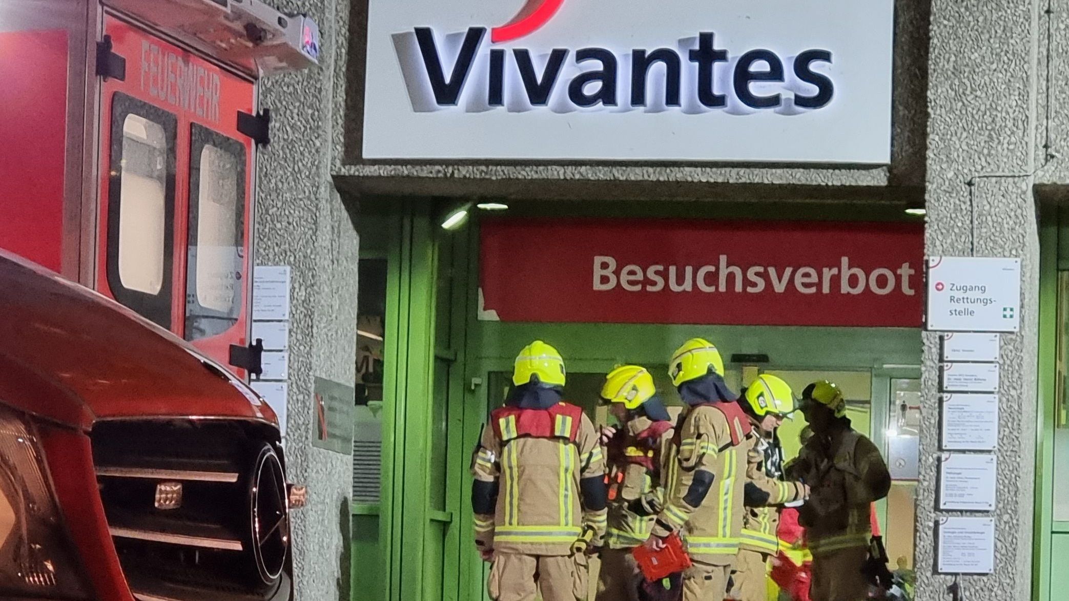 In der Nacht zum Montag (3. April) kam es zu einem Brand mit vier Schwerverletzten im Berliner Klinikum „Am Urban".