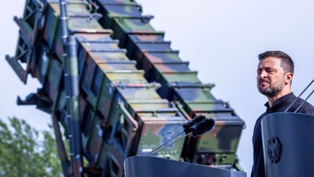 "Die Ukraine hat schon bewiesen, dass es keine russischen Raketen gibt, die wir nicht abschießen können", sagte der ukrainische Präsident Wolodymyr Selenskyj.
