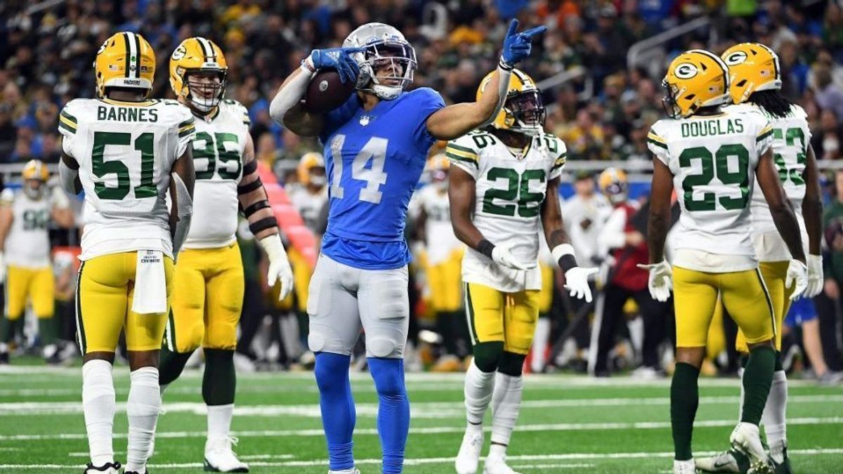 Amon-Ra St. Brown und Detroit überraschen Green Bay