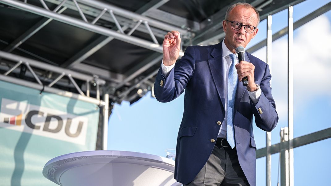 Friedrich Merz, Bundesvorsitzender der CDU, spricht sich gegen die Rente mit 70 Jahren aus.