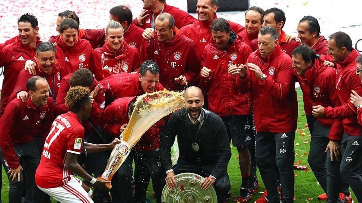 Pep Guardiola Bierdusche