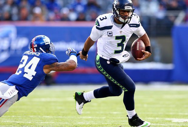 
                <strong>Russell Wilson</strong><br>
                Wenn die Erwartungen erfüllt werden und Denvers Super-Offensive sowie die knallharte Seahawks-Defensive ihre Jobs erledigen, könnte der junge QB die Partie entscheiden. Was für ihn spricht: er hält die beste Sieges-Bilanz für einen Sophomore überhaupt. 
              