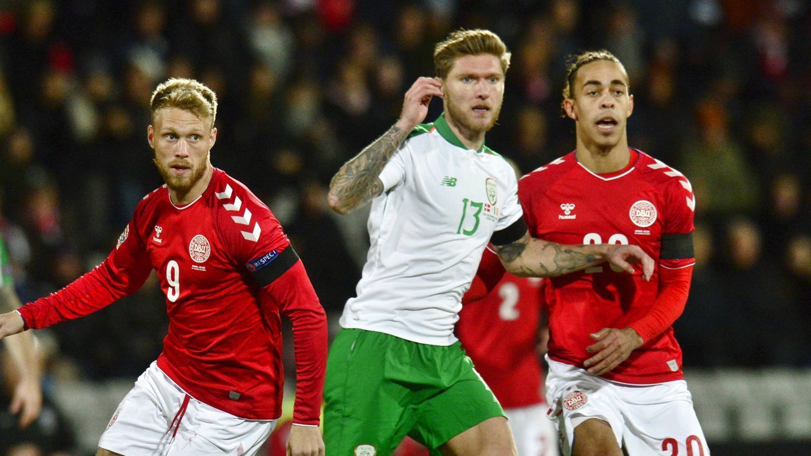 
                <strong>Aufsteiger: Dänemark</strong><br>
                Von League B in League ADänemark wird Gruppensieger, ohne sich mit Ruhm zu beckleckern. Nach Spielen gegen Wales und Irland haben die Skandinavier acht Punkte.
              