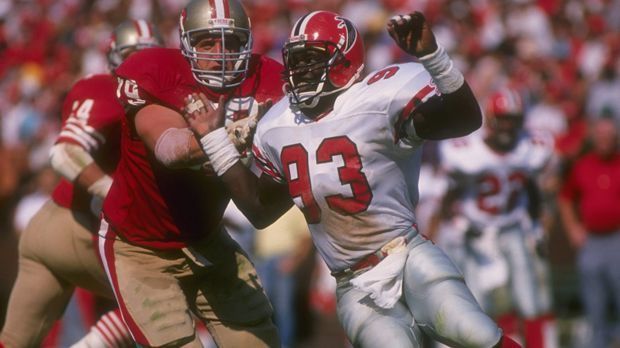 
                <strong>Linebacker: Aundrey Bruce</strong><br>
                Linebacker: 3 Mal. Nur ganze drei Mal sichern sich die Klubs die Dienste eines Linebackers an erster Stelle. Zuletzt 1988 die Atlanta Falcons. Ihr Nummer-1-Pick Aundray Bruce erfüllt die Erwartungen jedoch nicht. Zwar spielt er elf Jahre in der NFL, kommt aber auch nur 42 Mal in der Startformation zum Zuge.
              