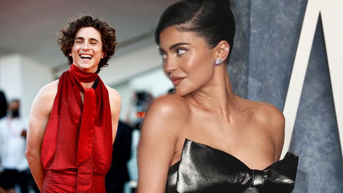 Timothée Chalamet und Kylie Jenner. 